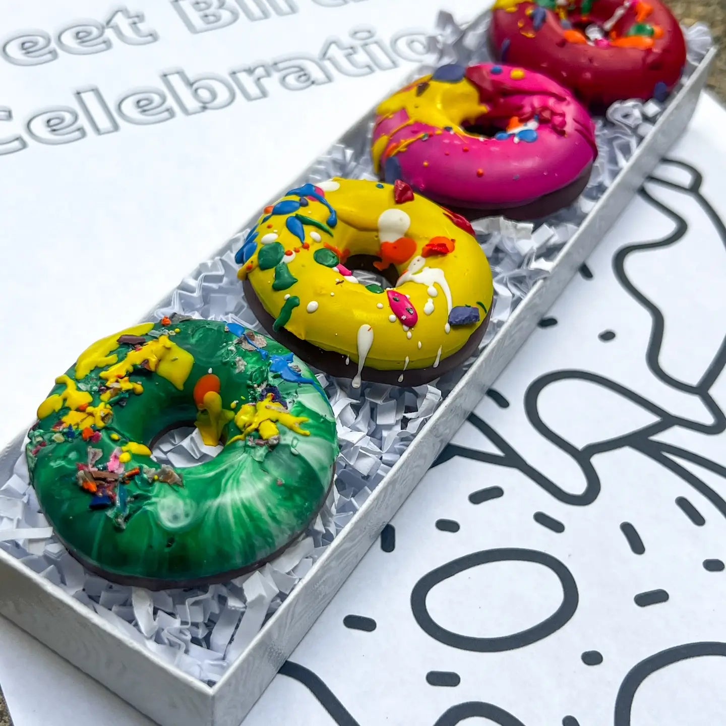 Magical Donut Crayon Gift Set